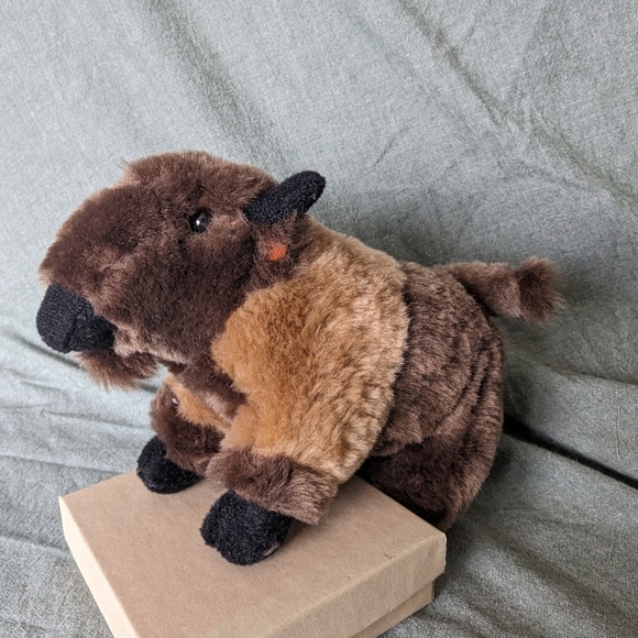Bison BUFFALO Plush National Parks Conservatory Ass. Stuffed Animal 8" 2008 Toy - Picture 10 of 12